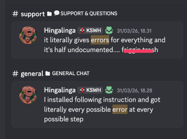 Agent Blocked by Unknown Error