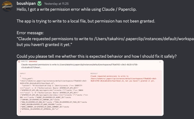 Claude Write Permission: Not Granted Yet